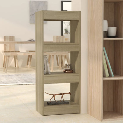NNEVL Book Cabinet/Room Divider Sonoma Oak 40x30x103 cm Engineered Wood - UrbanNest Co