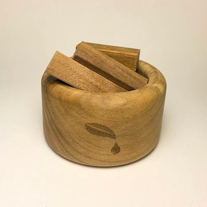 Black Walnut Cup Diffuser | Stylish Home Decor | Waterless Natural Essential Oil Diffusing - UrbanNest Co