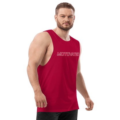 Motovated Drop Arm Tank Top - UrbanNest Co