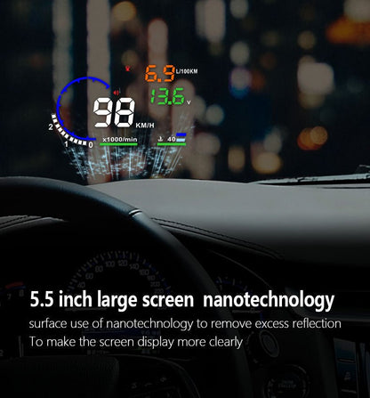 Car HUD Windscreen Projector For Jaguar S - Type Head Up Display - UrbanNest Co