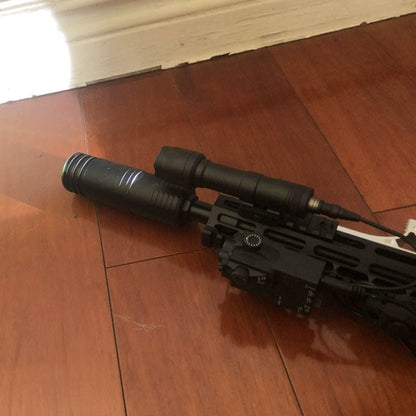 MINI - A2 PEQ15 Laser & IR Tactical Light - 20MM Picatinny Rail Mount, Red/Green Sight for M300/M600 - UrbanNest Co