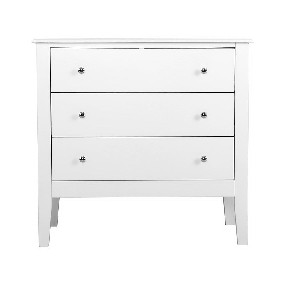 NNEDSZ Chest of Drawers Storage Cabinet Bedside Table Dresser Tallboy White - UrbanNest Co