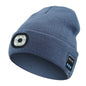 Warm LED Beanie with Bluetooth 5.4 Stereo, USB Rechargeable & 3 - Level Adjustable Light | Music & Heating Winter Hat - UrbanNest Co
