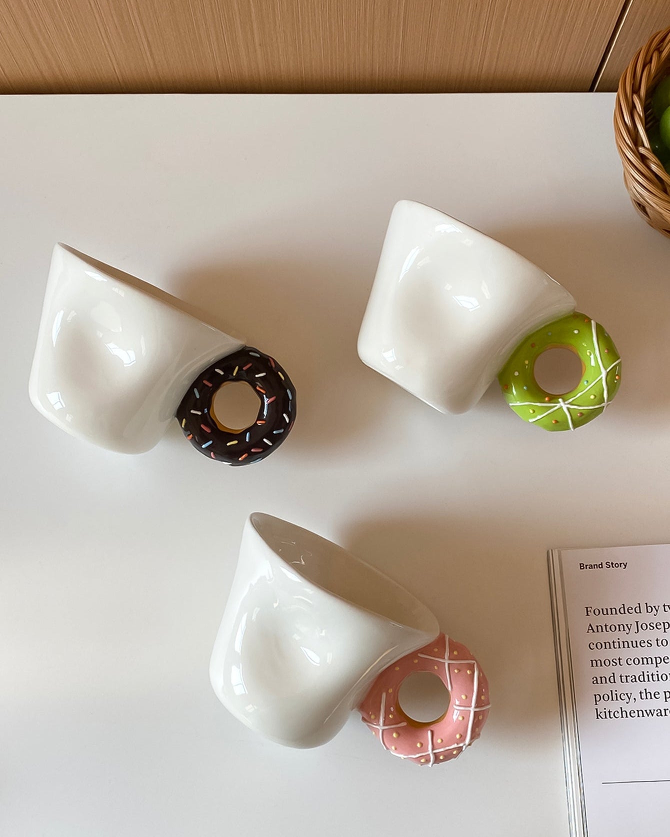 Donut Handle Mug - UrbanNest Co