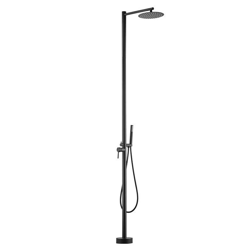 Outdoor Wall - Mounted Shower Column with Hot & Cold Water - UrbanNest Co