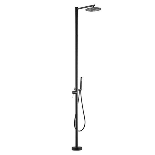 Outdoor Wall - Mounted Shower Column with Hot & Cold Water - UrbanNest Co