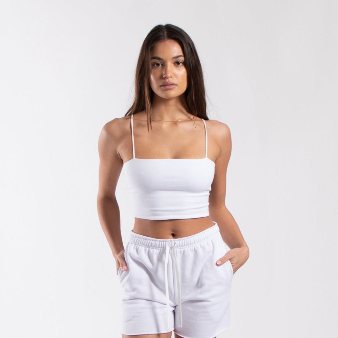 06050 - Women's Cropped Bralette Tank - UrbanNest Co