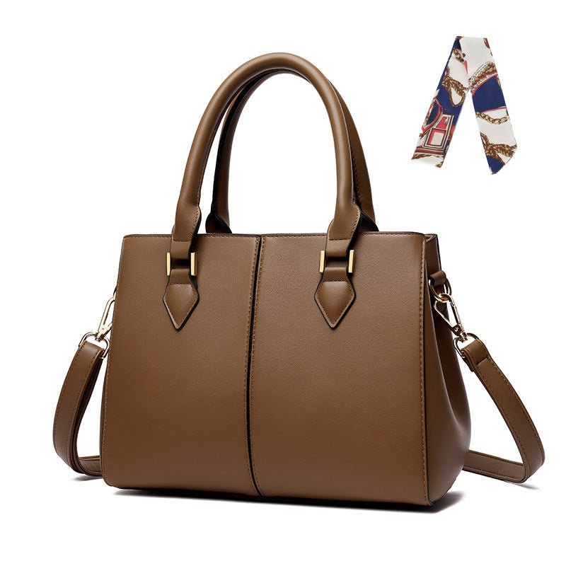 Mid - Aged Women's Bag Elegant Mother's Handbag Lady's Tote Bag - UrbanNest Co