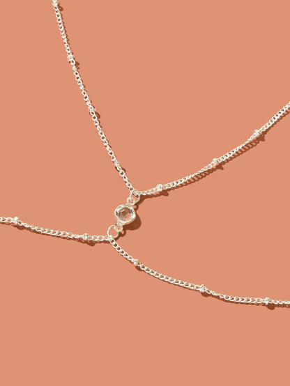 Sexy Double layer Silver Belly Chain Beach Bikini Waist Body Jewelry Accessories - UrbanNest Co