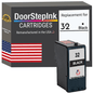DoorStepInk Brand for Lexmark 32 Black Remanufactured in the USA Ink Cartridge, 18C0032 - UrbanNest Co