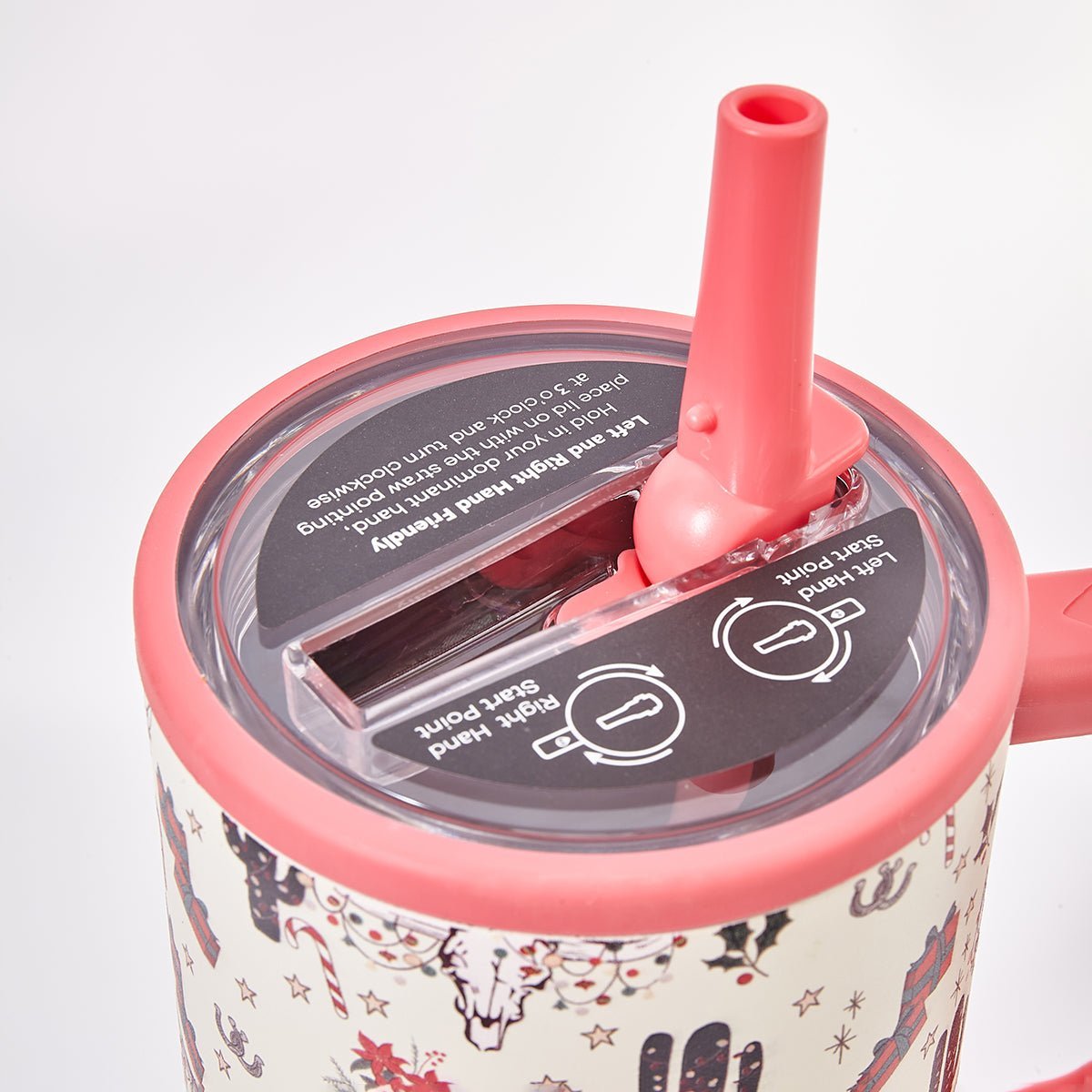 HydroJug Cowboy Christmas Traveler Tumbler – Western Holiday Limited Edition - UrbanNest Co