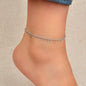 Women Gold Silver Chain Charms Anklet Boho Chic Beach Foot Jewellery Accessories - UrbanNest Co