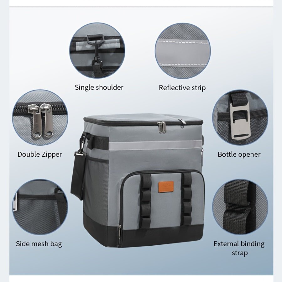 Rolling Insulated Refrigerated Truck Cooler Bag - UrbanNest Co