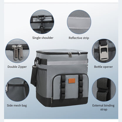 Rolling Insulated Refrigerated Truck Cooler Bag - UrbanNest Co