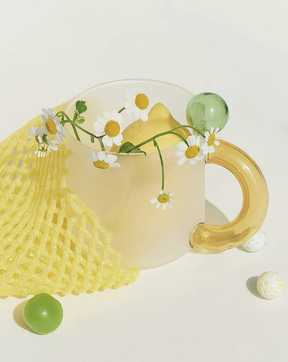 Candy Mug - Handblown Whimsical Dopamine Coffee Tea Cup - UrbanNest Co