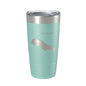 Crystal Lake Map Tumbler Travel Mug Insulated Laser Engraved Coffee Cup Michigan 20 oz - UrbanNest Co