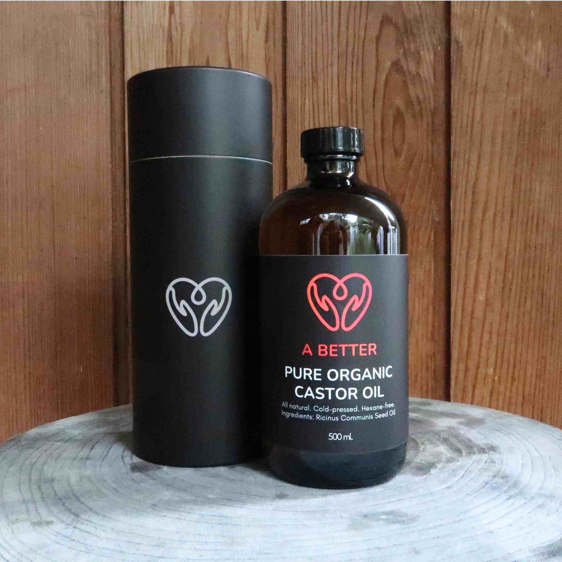 Pure Organic Castor Oil - Amber Glass Bottle - UrbanNest Co