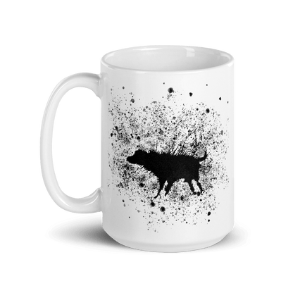 Banksy Wet Dog Splatter 2007 Street Art Mug - UrbanNest Co