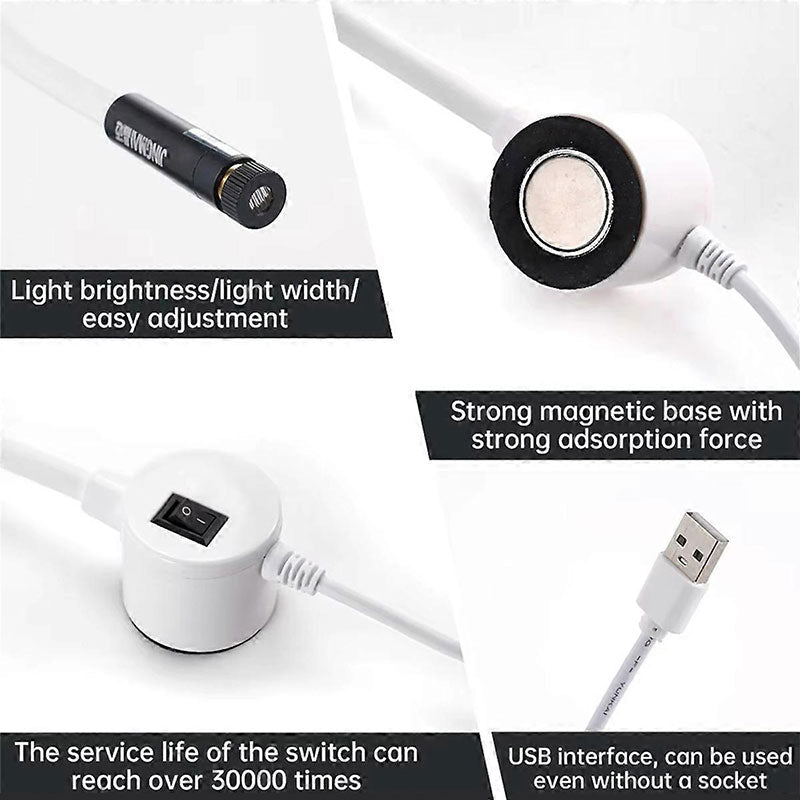 Polyester - Body Alignment Guide Light | Hands - Free Magnetic USB Lamp for Straight/Cross Line Projection - UrbanNest Co