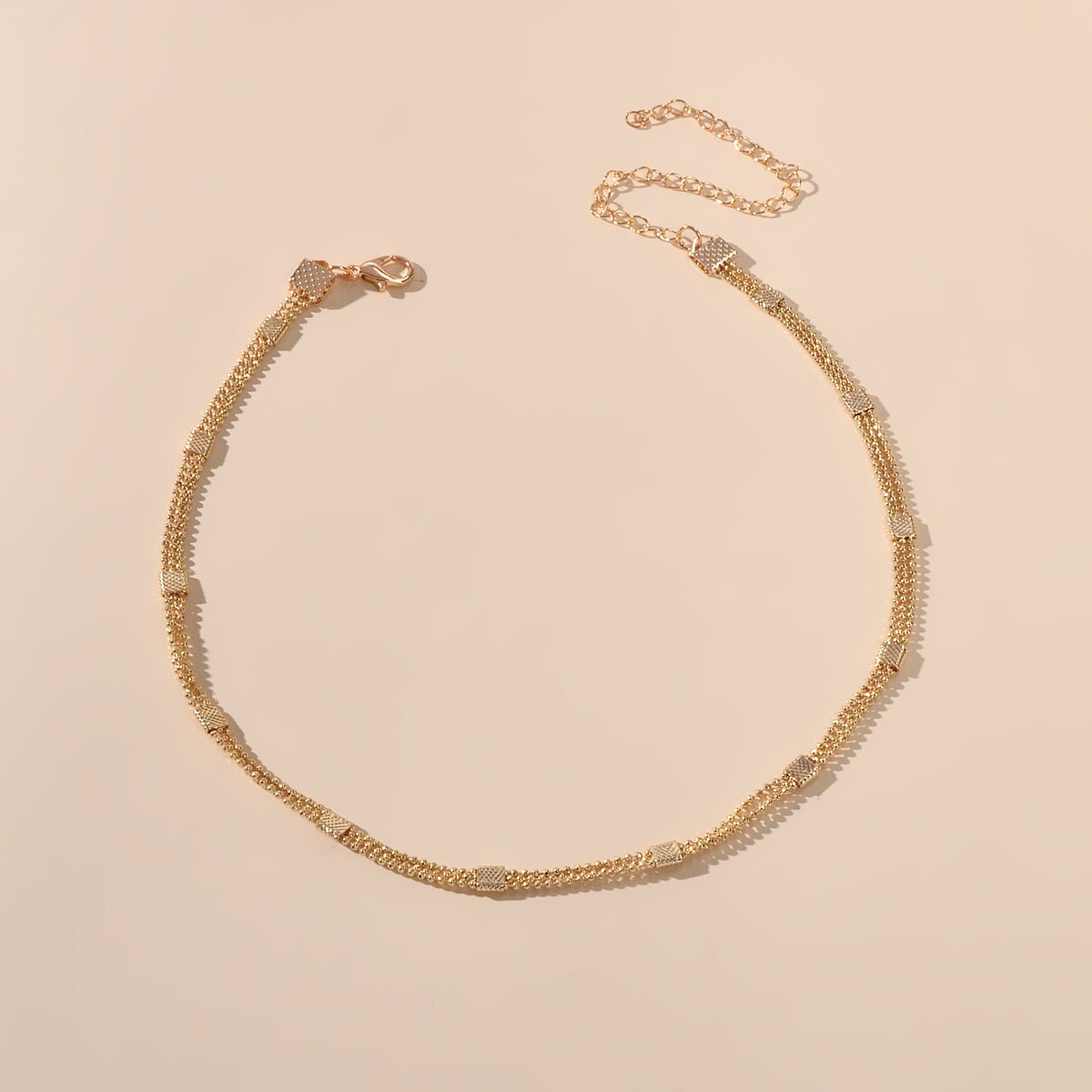 Wholesale Price Multi - layer Popcorn Chain Gold 90s Tattoo Choker Necklace Collar - UrbanNest Co