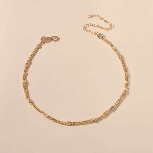 Wholesale Price Multi - layer Popcorn Chain Gold 90s Tattoo Choker Necklace Collar - UrbanNest Co