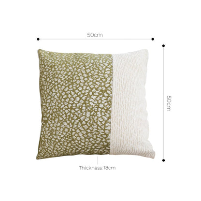 SOGA 2X 50cm Modern Two - Tone Textured Block Design Throw Pillow - UrbanNest Co