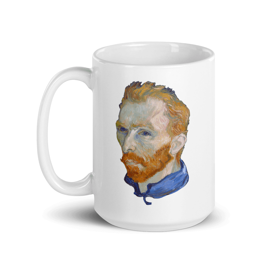 Van Gogh Self Portrait, 1889 Artwork Mug - UrbanNest Co
