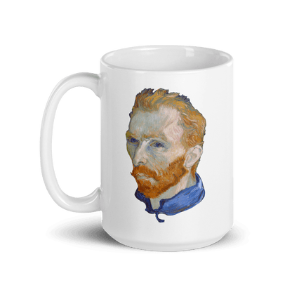 Van Gogh Self Portrait, 1889 Artwork Mug - UrbanNest Co