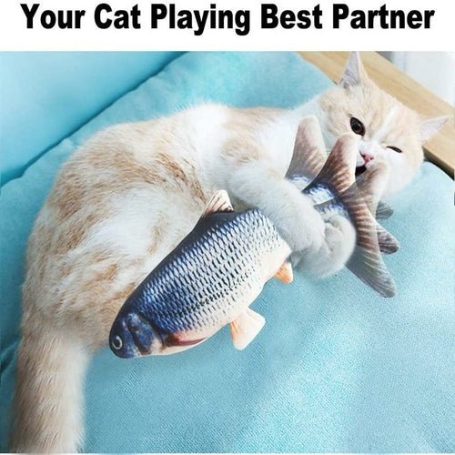 Electric Flipping Fish Toy for Cats - UrbanNest Co