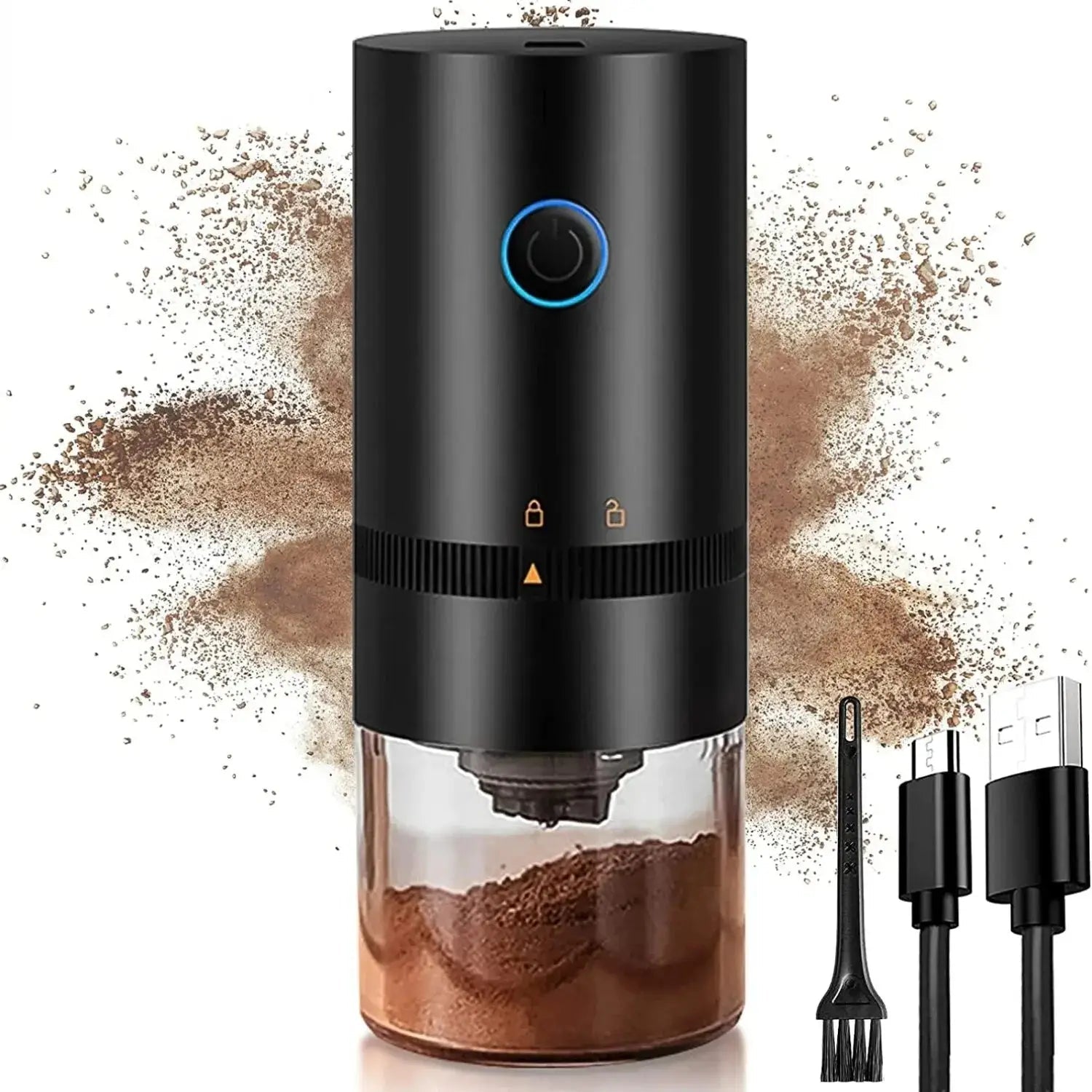 Coffee Grinder TYPE C USB Charge Professional Ceramic Grinding Core - UrbanNest Co