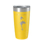 Sparks Lake Map Tumbler Travel Mug Insulated Laser Engraved Coffee Cup Oregon 20 oz - UrbanNest Co