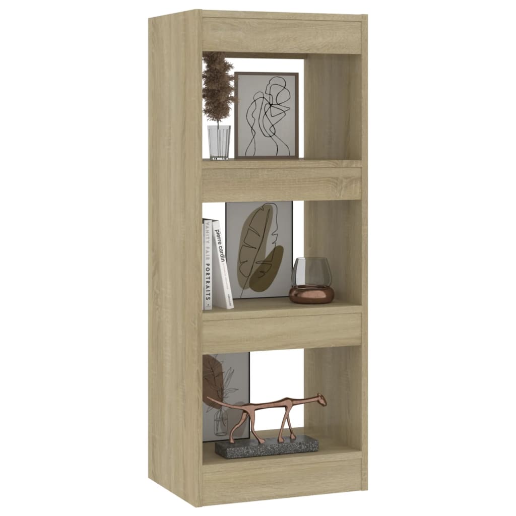 NNEVL Book Cabinet/Room Divider Sonoma Oak 40x30x103 cm Engineered Wood - UrbanNest Co