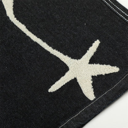 STARRY - Baggy Graphic Jorts - UrbanNest Co