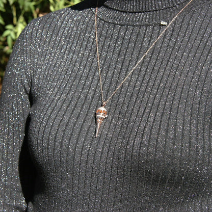 Cone Aroma Necklace | Energy & Healing Diffuser Jewelry — On - the - Go Scent Ritual - UrbanNest Co