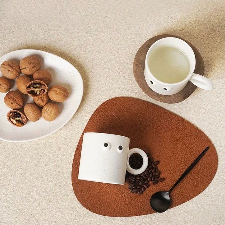 Big Eyes Handmade Ceramic Coffee Mug - Unique, Cute, and Funny - UrbanNest Co
