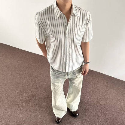 Men's Retro Loose Lazy Style Blouse Jacket - UrbanNest Co