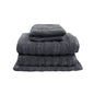 NNEDSZ Home Set of 4 George Collective Cotton Bath Towel Set Ash - UrbanNest Co