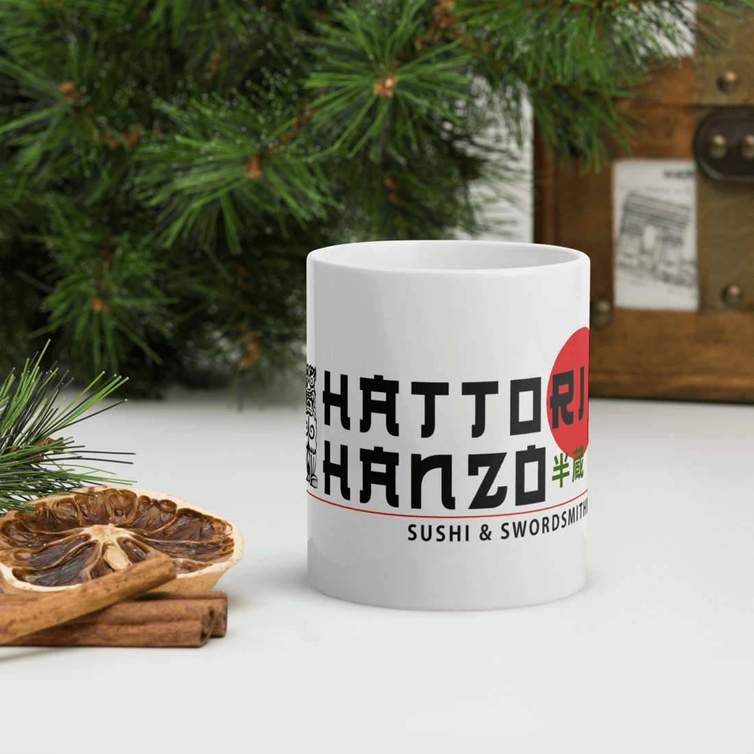 Hattori Hanzo, Sushi and Swordsmithing from Kill Bill Mug - UrbanNest Co