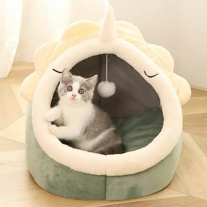 Adorable Dinosaur Pet House with Toy - UrbanNest Co