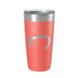 Carter Lake Map Tumbler Travel Mug Insulated Laser Engraved Coffee Cup Iowa Omaha Nebraska 20 oz - UrbanNest Co