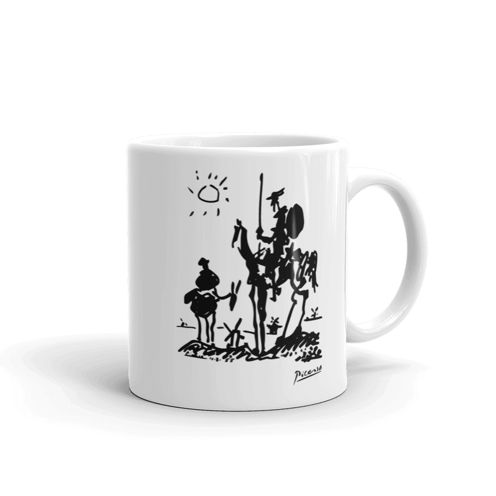 Pablo Picasso Don Quixote of La Mancha 1955 Artwork Mug - UrbanNest Co