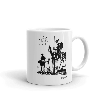 Pablo Picasso Don Quixote of La Mancha 1955 Artwork Mug - UrbanNest Co