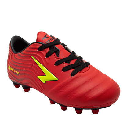 Swell Junior Football Boots - Red/Black/Yellow - UrbanNest Co