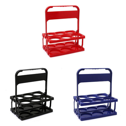 Portable Foldable Plastic Beer Carrier Basket Drinks Storage Tote Stand Holder - UrbanNest Co