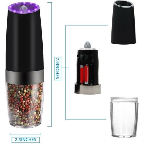Electric Gravity Sensor Automatic Pepper Grinder Kitchen Tools - UrbanNest Co
