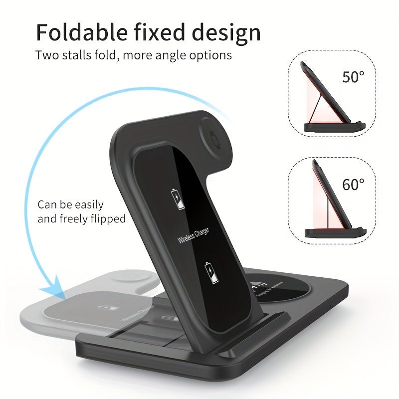 3 - in - 1 Fast Wireless Charger for iPhone & Apple Devices - UrbanNest Co