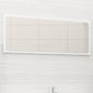 NNEVL Bathroom Mirror White 90x1.5x37 cm Chipboard - UrbanNest Co