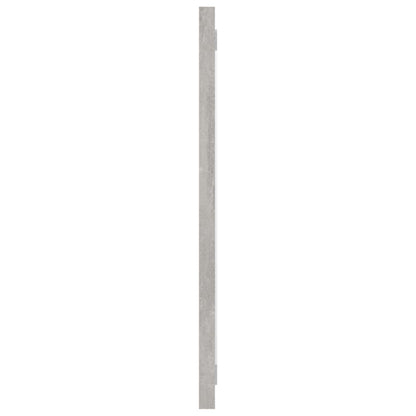 NNEVL Bathroom Mirror Concrete Grey 100x1.5x37 cm Chipboard - UrbanNest Co