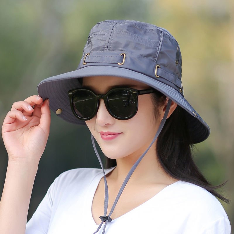 Eight - button head circumference 54 - 59cm Foldable Breathable Sun Hat - UrbanNest Co