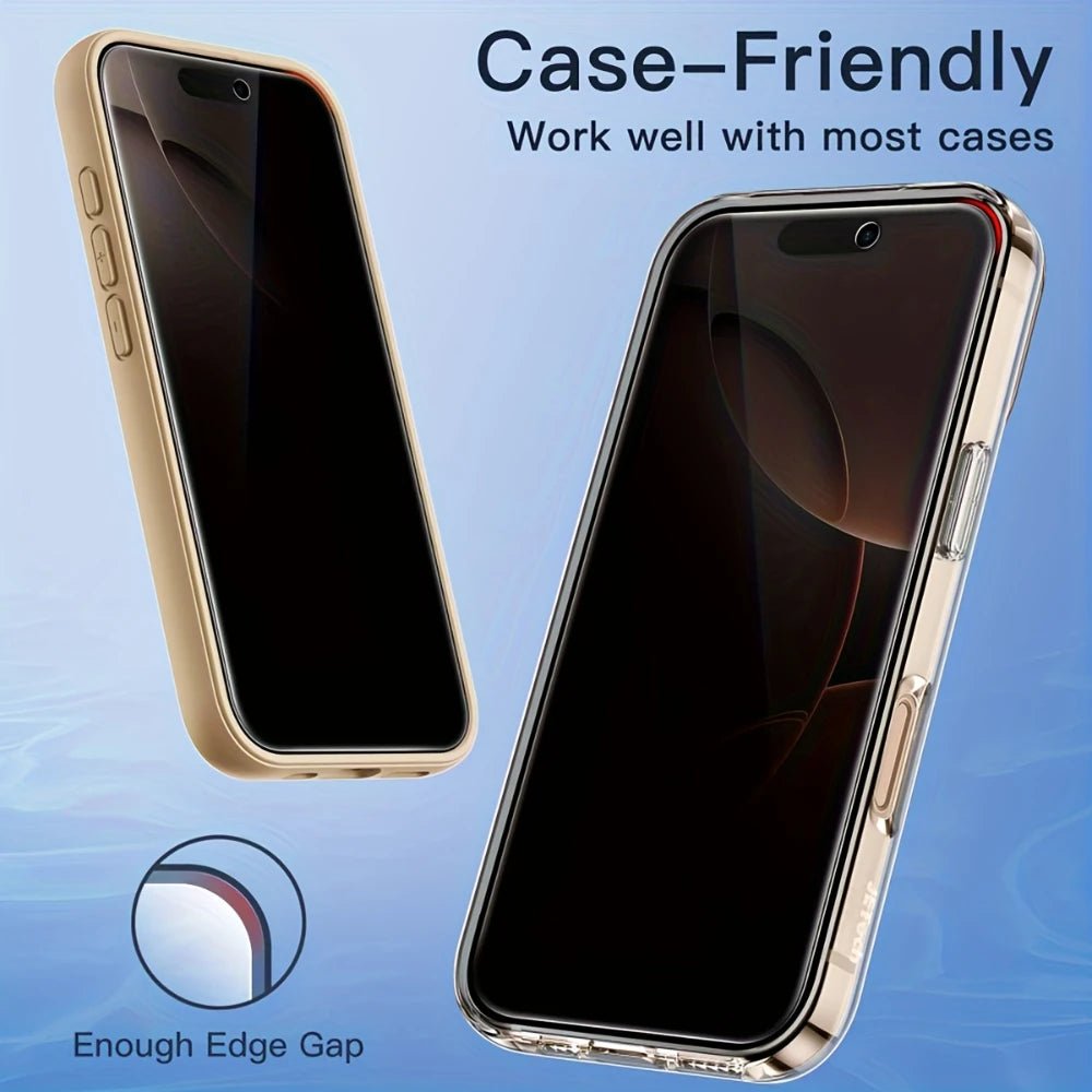 NNBILI 4Pcs Complete Coverage Tempered Glass Screen Protectors Designed For Various For iPhone 17 16 15 14 13 12 11Pro MAX Phone - UrbanNest Co